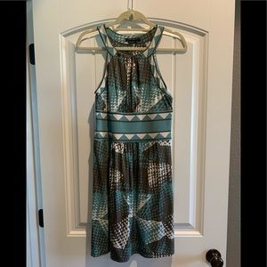 BCBG Maxazria geo dress. Petite medium. VGUC.